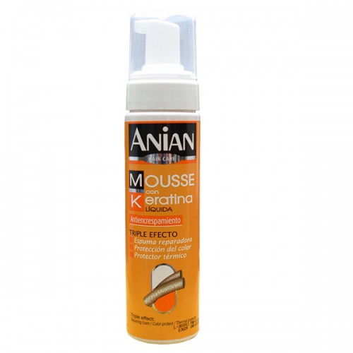 Mousse with Liquid Keratin