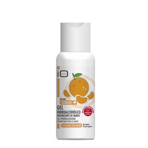 IO Planet Hydro-alcoholic hand sanitising gel fragrance Tangerine 100 ml