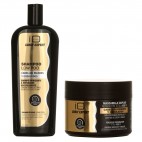 Io Planet Curly Expert low poo Shampoo for curly and wavy hair and Total Repair Mask 4 in 1 ﻿