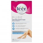 Veet Pure Leg hair removal strips sensitive skin 40 units