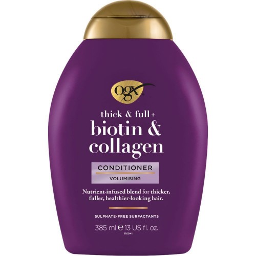 OGX Balsam cu Biotina si Colagen 385 ml