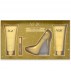 AQC Fragrances Set Lady Secret Gold Edition EDP 100 ml-mini-lotiune-gel dus