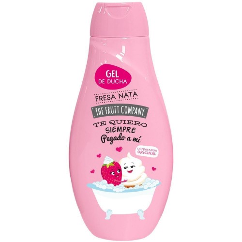 Fruit Company Gel Dus Capsuni si Frisca 600 ml